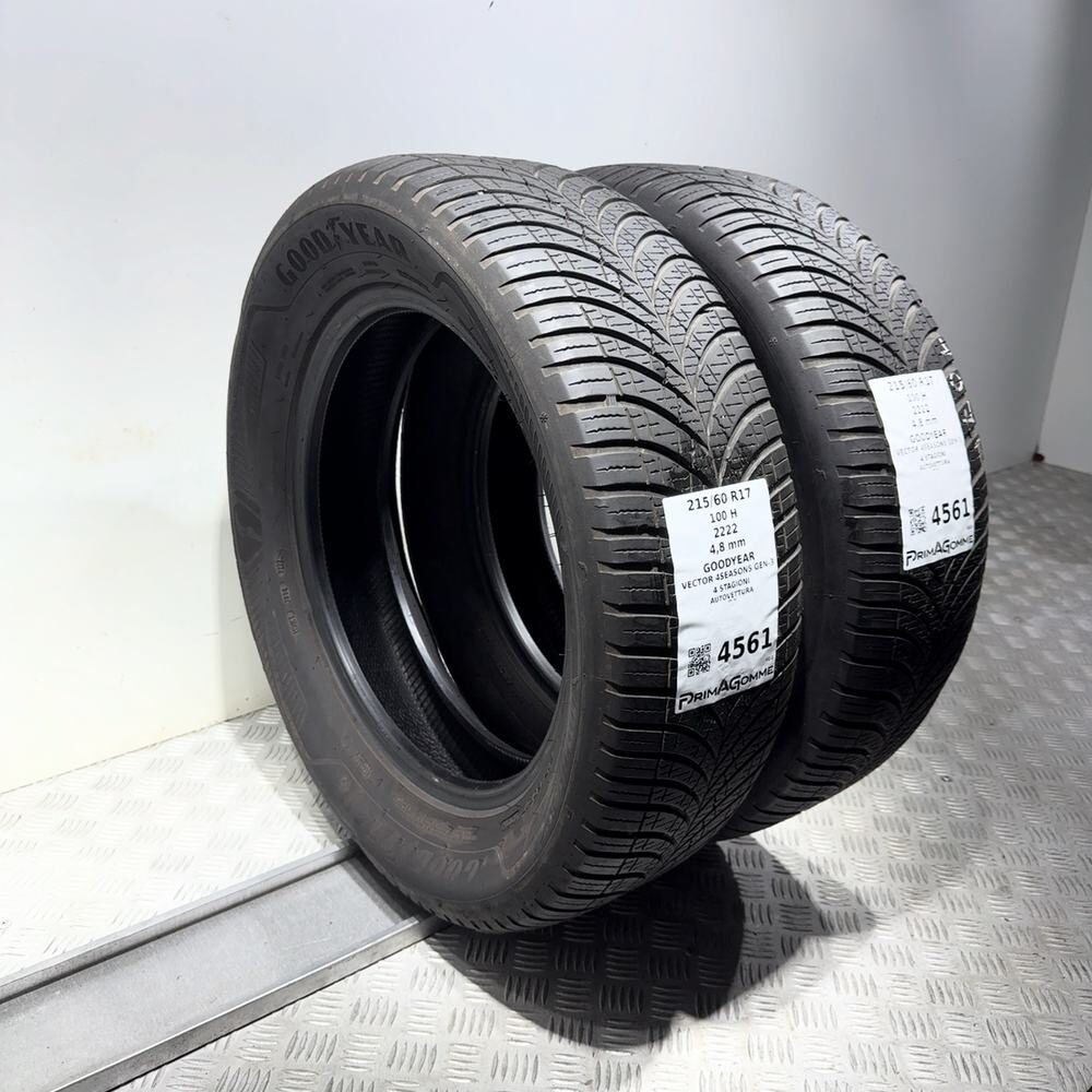 Gomme Usate 215 60 R17 100H Goodyear Vector 4Seasons Gen-3 4 Stagioni | Gomme Usate | PrimaGomme.it GOODYEAR Vector 4Seasons Gen-3 215/60 R17 100H, dettaglio fotografico 7