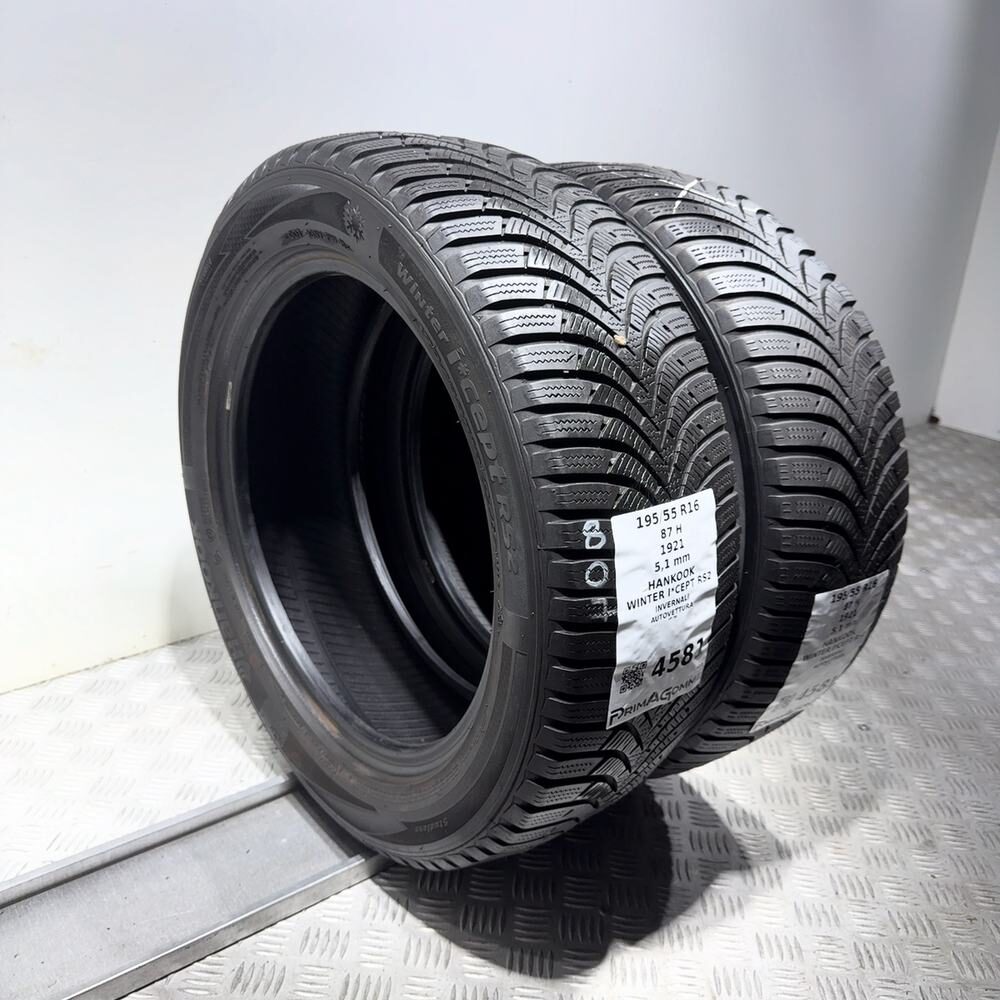 Gomme Usate 195 55 R16 87H Hankook Winter I*Cept RS2 73% Invernali | Gomme Usate | PrimaGomme.it HANKOOK Winter I*Cept RS2 195/55 R16 87H, dettaglio fotografico 7