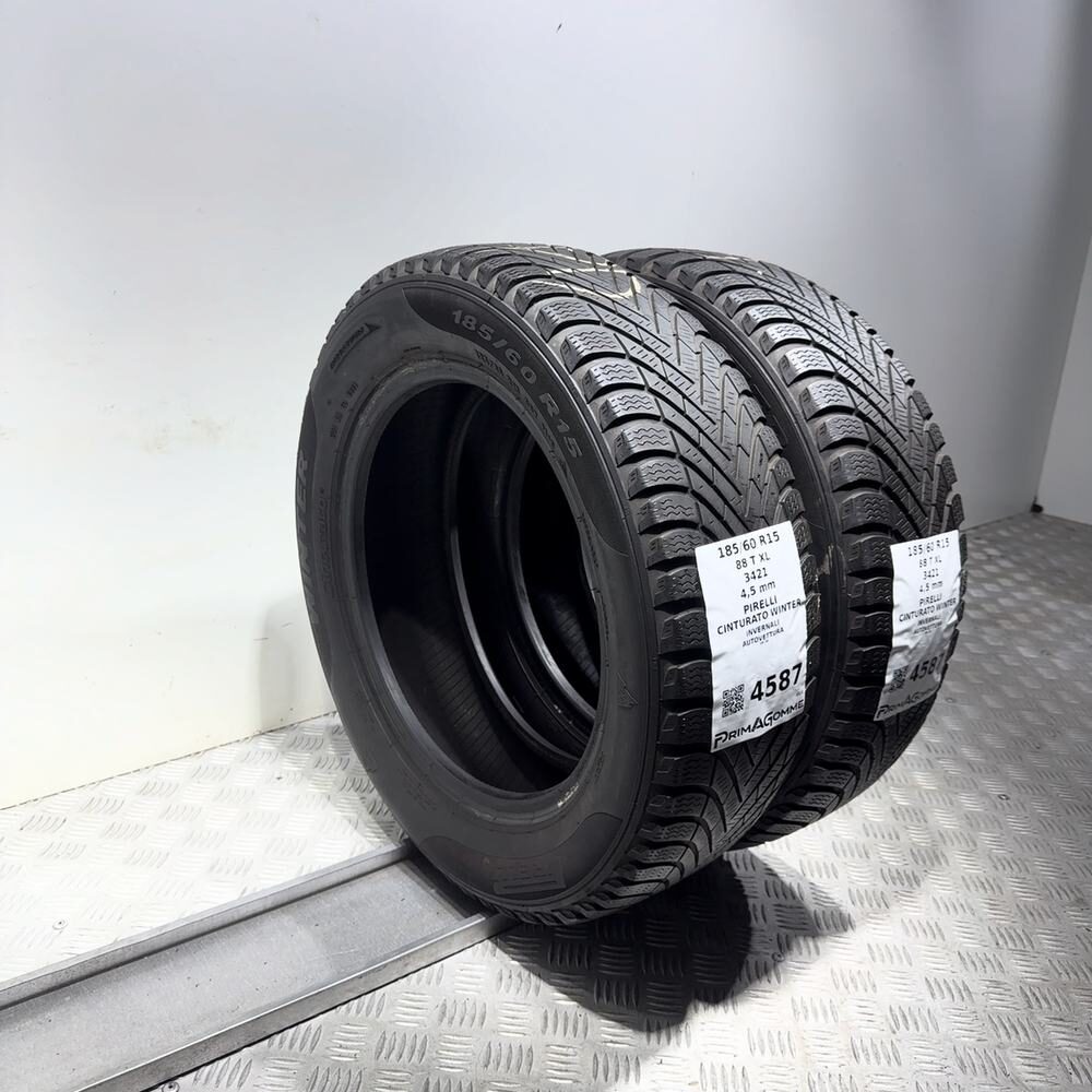 Gomme Usate 185 60 R15 88T XL Pirelli Cinturato Winter Invernali | Gomme Usate | PrimaGomme.it PIRELLI Cinturato Winter 185/60 R15 88T, dettaglio fotografico 7