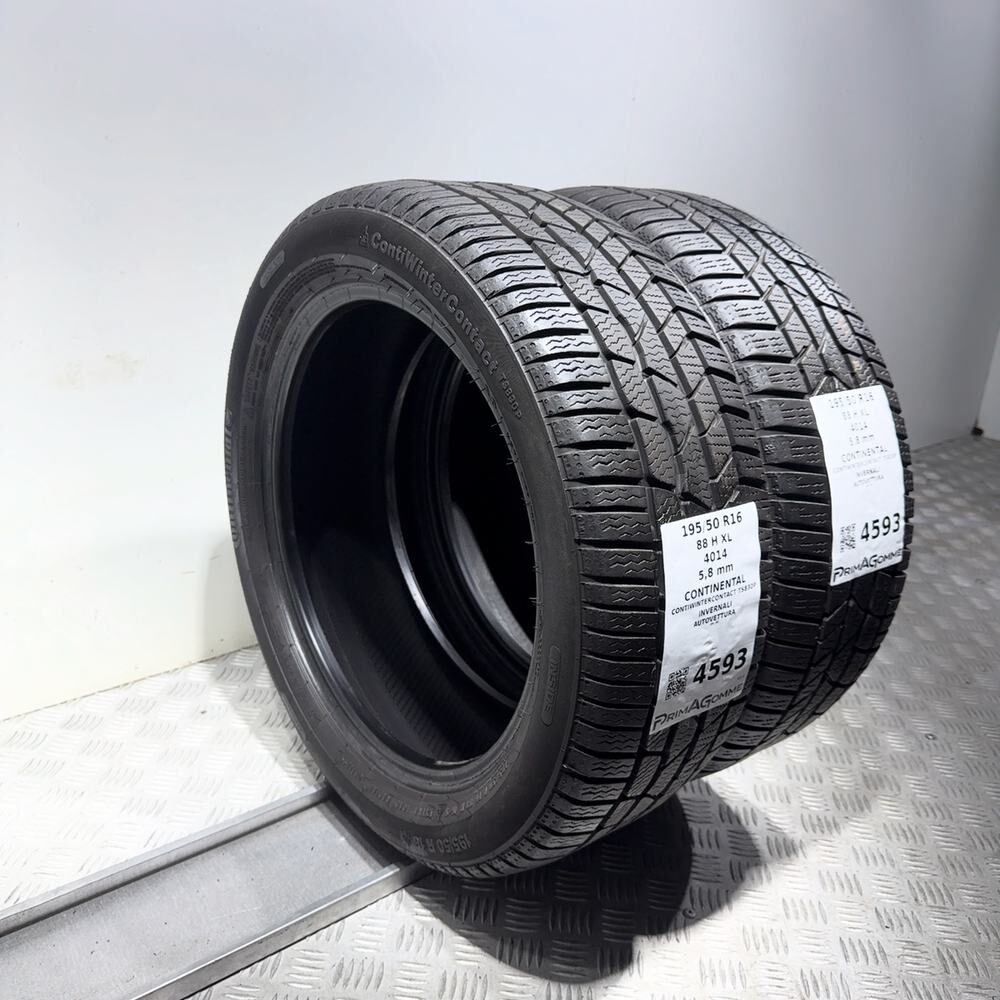 Gomme Usate 195 50 R16 88H XL Continental Contiwintercontact TS830P Invernali | Gomme Usate | PrimaGomme.it CONTINENTAL ContiWinterContact TS830P 195/50 R16 88H, dettaglio fotografico 7