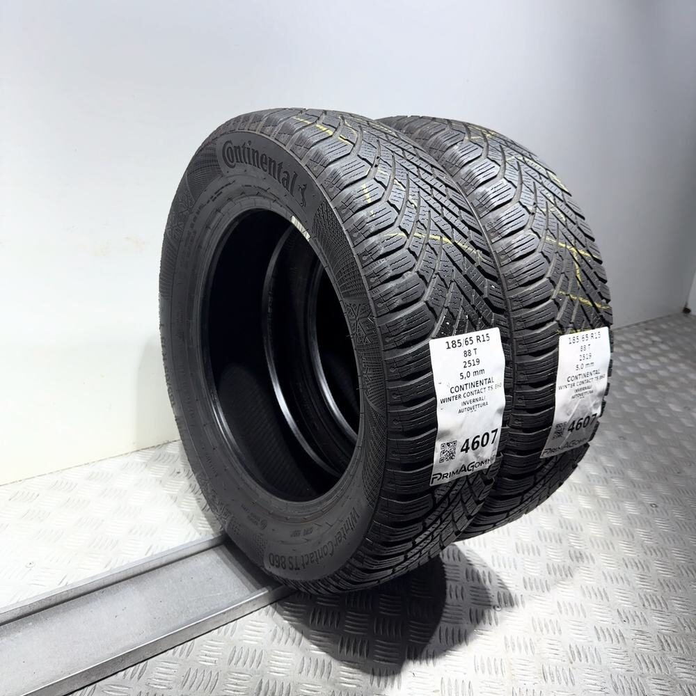 Gomme Usate 185 65 R15 88T Continental Winter Contact TS 860 71% Invernali | Gomme Usate | PrimaGomme.it CONTINENTAL Winter Contact TS 860 185/65 R15 88T, dettaglio fotografico 7