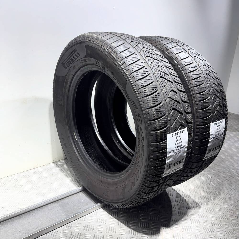Gomme Usate 215 65 R17 99H Pirelli Scorpion Winter Invernali | Gomme Usate | PrimaGomme.it PIRELLI Scorpion Winter 215/65 R17 99H, dettaglio fotografico 7