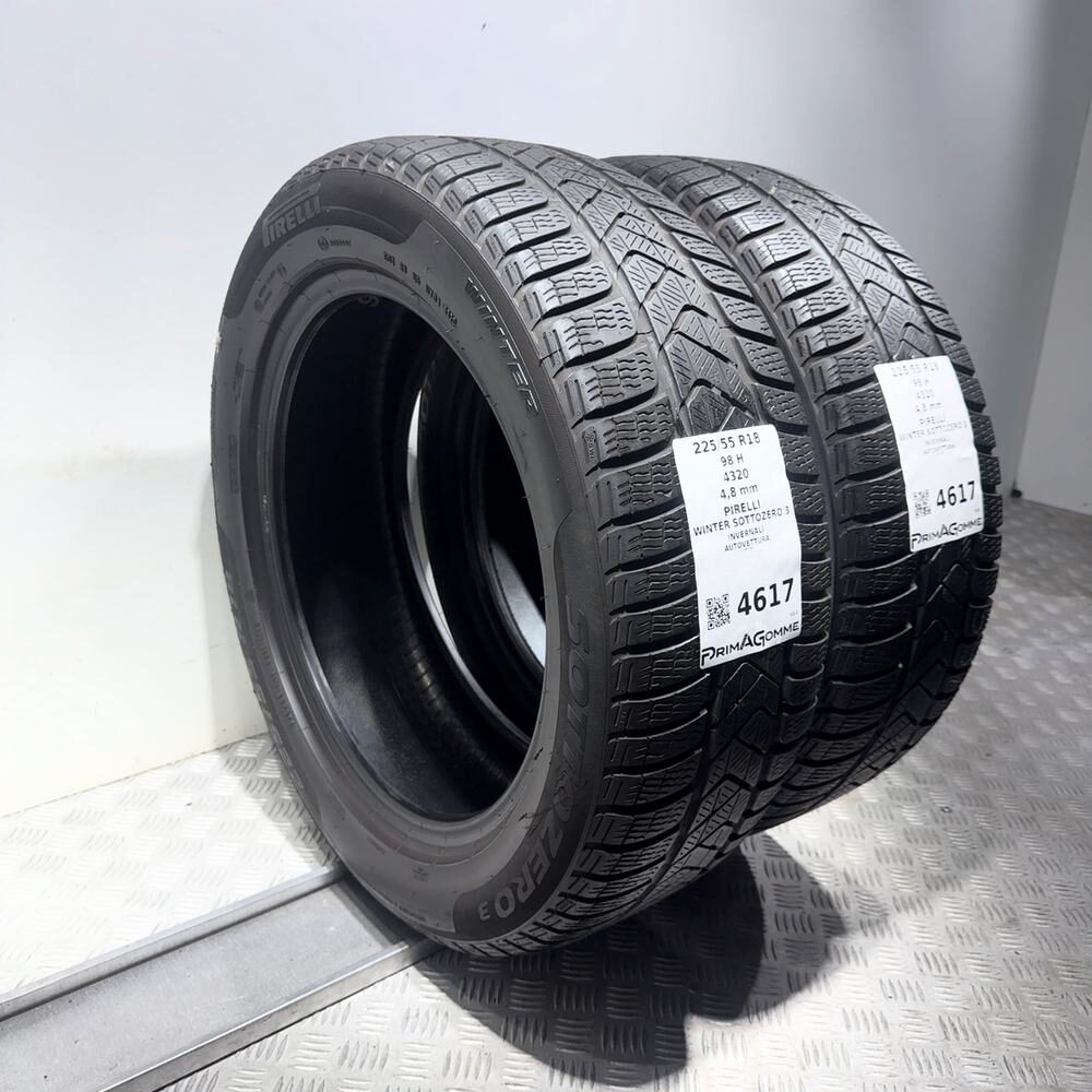 Gomme Usate 225 55 R18 98H Pirelli Winter Sottozero 3 Invernali | Gomme Usate | PrimaGomme.it PIRELLI Winter Sottozero 3 225/55 R18 98H, dettaglio fotografico 7