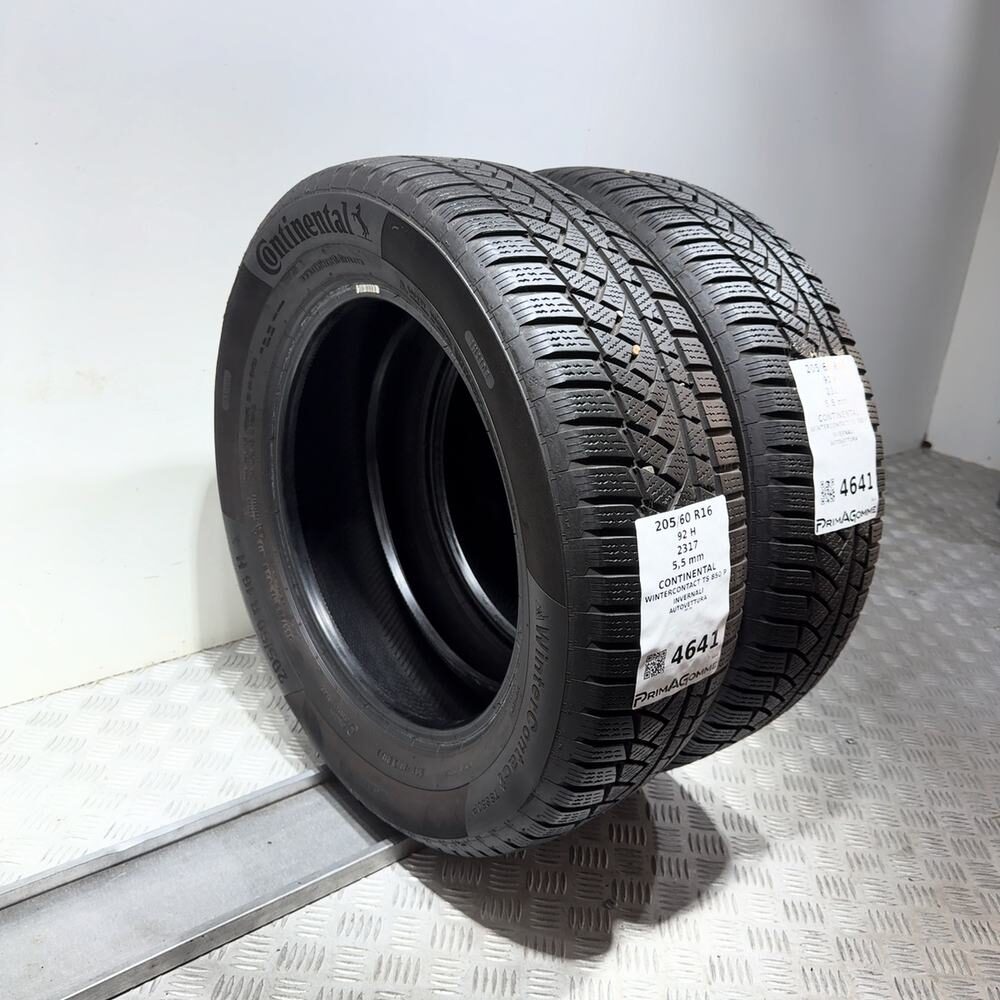 Gomme Usate 205 60 R16 92H Continental Wintercontact TS 850 P 79% Invernali | Gomme Usate | PrimaGomme.it CONTINENTAL Wintercontact TS 850 P 205/60 R16 92H, dettaglio fotografico 7