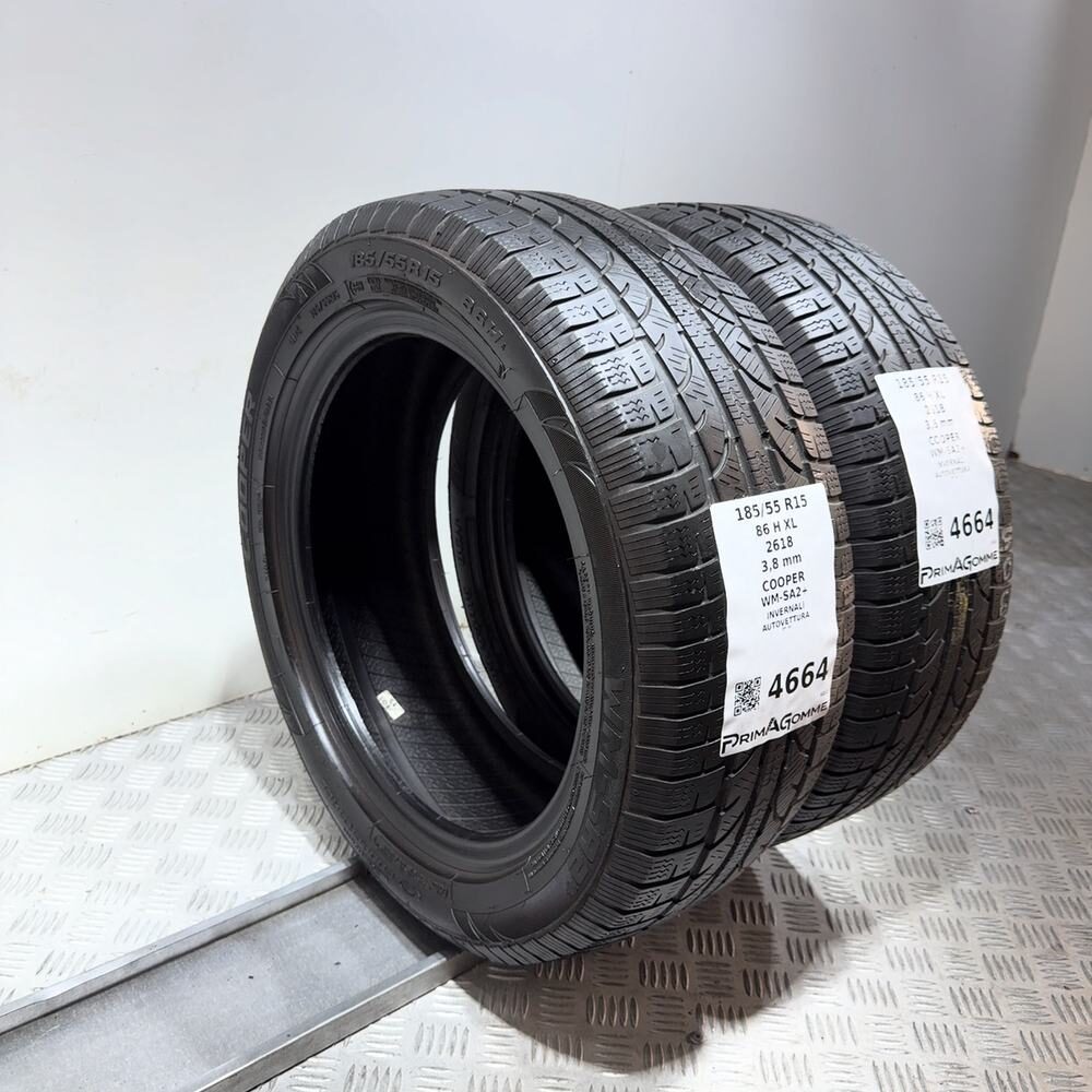Gomme Usate 185 55 R15 86H XL Cooper WM-SA2+ Invernali | Gomme Usate | PrimaGomme.it COOPER WM-SA2+ 185/55 R15 86H, dettaglio fotografico 7