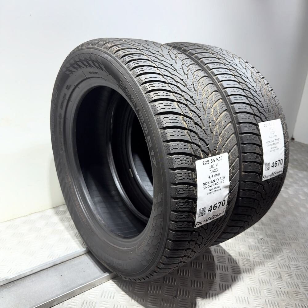 Gomme Usate 225 55 R17 101V Nokian Tyres Snowproof 1 Invernali | Gomme Usate | PrimaGomme.it Nokian Tyres Snowproof 1 225/55 R17 101V, dettaglio fotografico 7