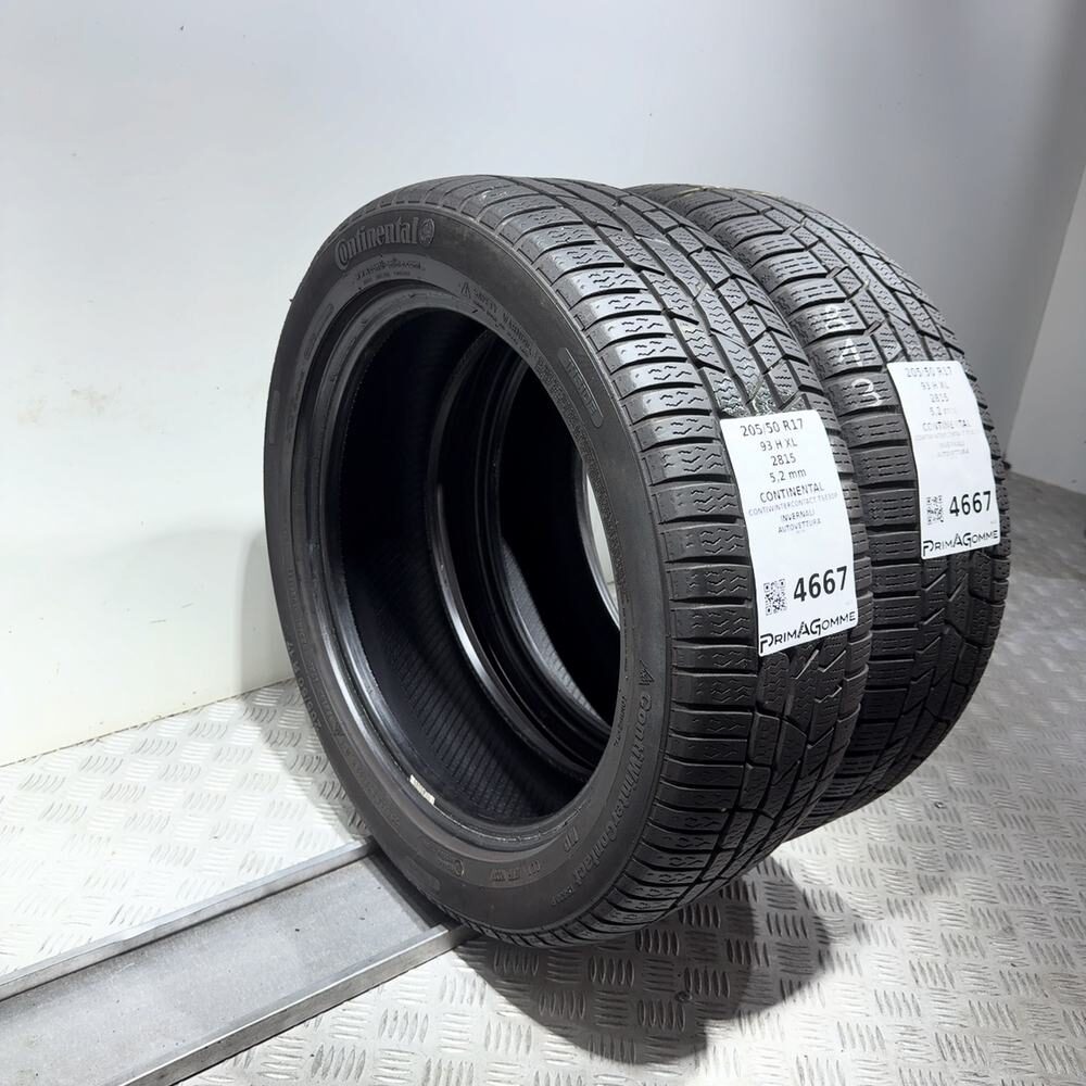 Gomme Usate 205 50 R17 93H XL Continental Contiwintercontact TS830P Invernali | Gomme Usate | PrimaGomme.it CONTINENTAL ContiWinterContact TS830P 205/50 R17 93H, dettaglio fotografico 7