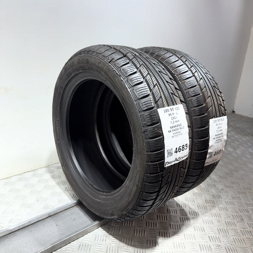 Gomme Usate 185 55 R15 86H XL Nankang NK Snow SV-2 98% Invernali | Gomme Usate | PrimaGomme.it NANKANG NK Snow SV-2 185/55 R15 86H, dettaglio fotografico 7