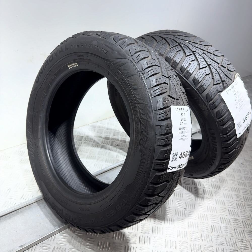 Gomme Usate 175 65 R14 82T Uniroyal MS Plus 77 Invernali | Gomme Usate | PrimaGomme.it UNIROYAL MS PLUS 77 175/65 R14 82T, dettaglio fotografico 7