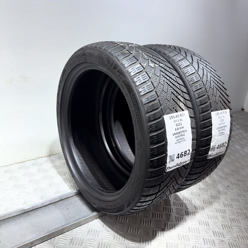 Gomme Usate 195 45 R16 84V XL Vredestein Wintrac Invernali | Gomme Usate | PrimaGomme.it Vredestein Wintrac 195/45 R16 84V, dettaglio fotografico 7