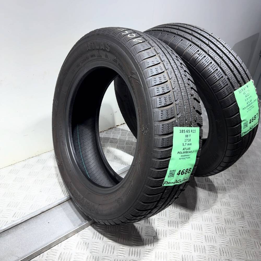 Gomma Usata 185 65 R15 88T Atlas Polarbear 1 81% Invernale | Gomme Usate | PrimaGomme.it ATLAS Polarbear 1 185/65 R15 88T, dettaglio fotografico 7