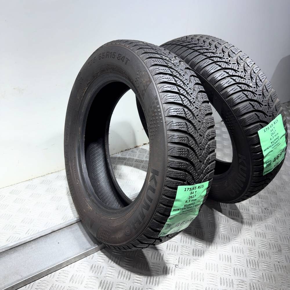 Gomme Usate 175 65 R15 84T Kumho Wintercraft WP51 90% Invernali | Gomme Usate | PrimaGomme.it Kumho Wintercraft WP51 175/65 R15 84T, dettaglio fotografico 7