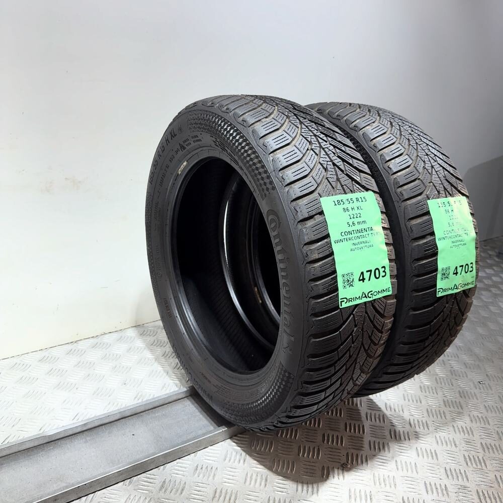 Gomme Usate 185 55 R15 86H XL Continental Wintercontact TS 870 80% Invernali | Gomme Usate | PrimaGomme.it CONTINENTAL Wintercontact TS 870 185/55 R15 86H, dettaglio fotografico 7