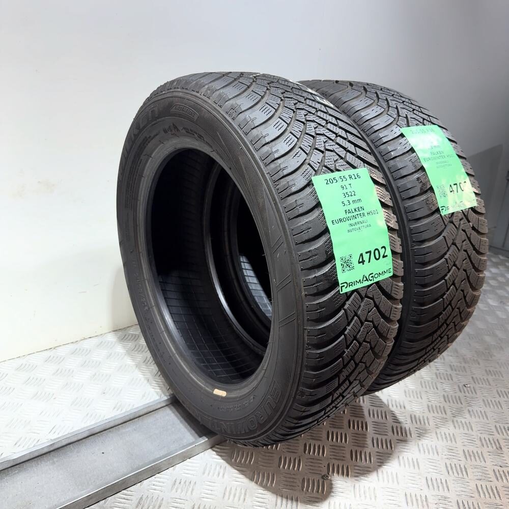 Gomme Usate 205 55 R16 91T Falken Eurowinter HS01 76% Invernali | Gomme Usate | PrimaGomme.it FALKEN Eurowinter HS01 205/55 R16 91T, dettaglio fotografico 7