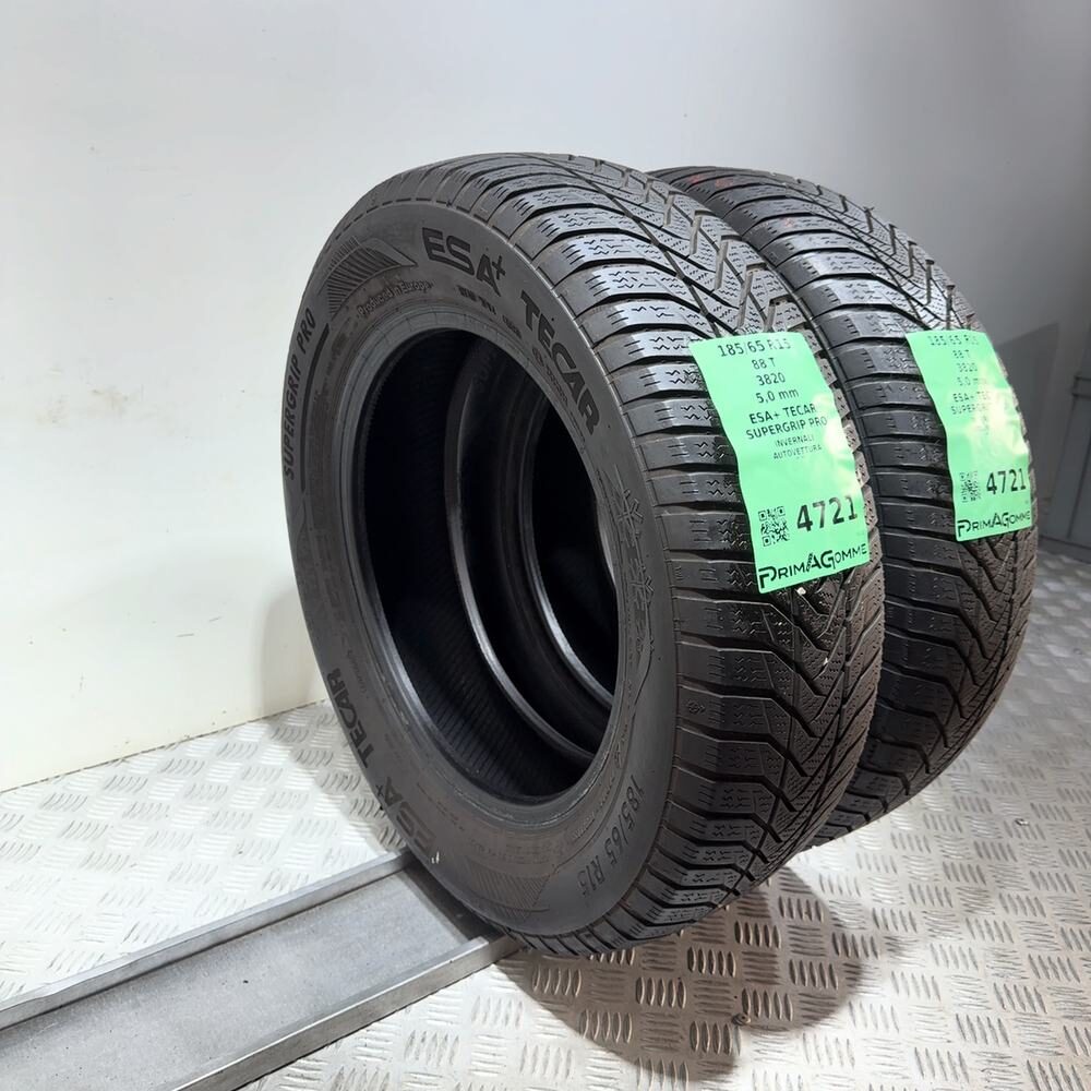Gomme Usate 185 65 R15 88T Esa+ Tecar Supergrip Pro 71% Invernali | Gomme Usate | PrimaGomme.it ESA+ TECAR Supergrip Pro 185/65 R15 88T, dettaglio fotografico 7