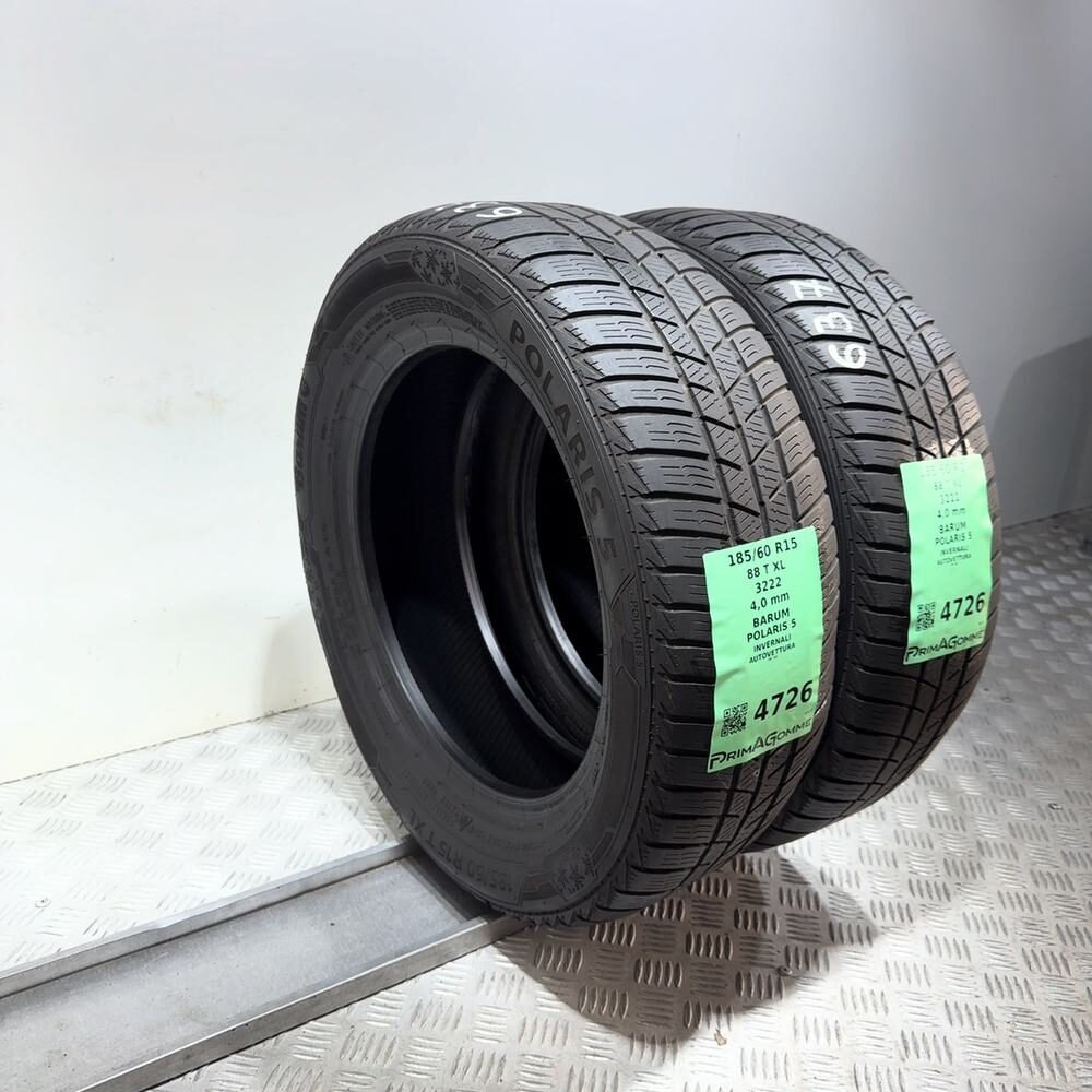 Gomme Usate 185 60 R15 88T XL Barum Polaris 5 Invernali | Gomme Usate | PrimaGomme.it BARUM Polaris 5 185/60 R15 88T, dettaglio fotografico 7