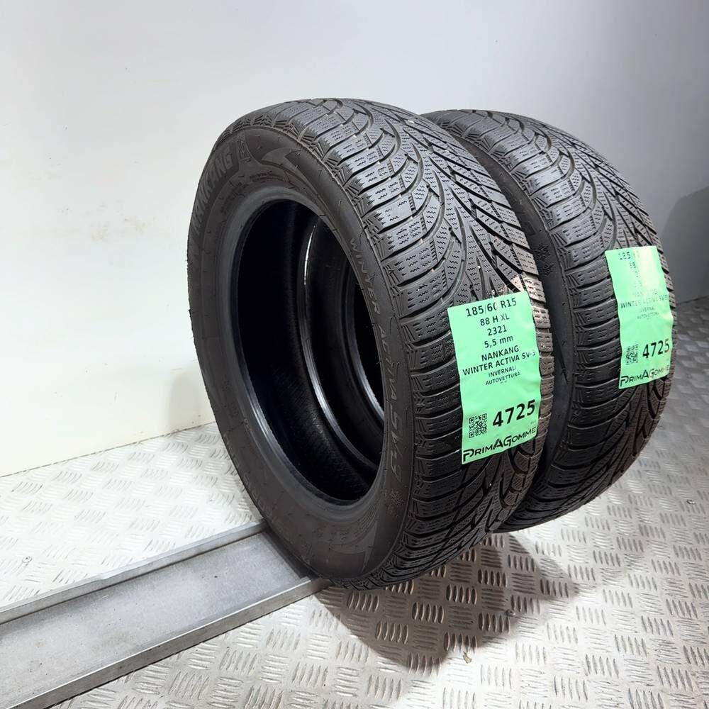 Gomme Usate 185 60 R15 88H XL Nankang Winter Activa SV-3 79% Invernali | Gomme Usate | PrimaGomme.it NANKANG Winter Activa SV-3 185/60 R15 88H, dettaglio fotografico 7
