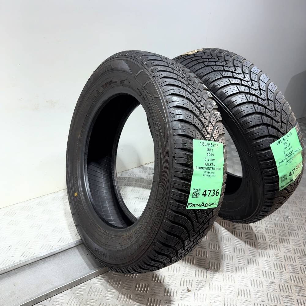 Gomme Usate 185 65 R15 88T Falken Eurowinter HS01 76% Invernali | Gomme Usate | PrimaGomme.it FALKEN Eurowinter HS01 185/65 R15 88T, dettaglio fotografico 7
