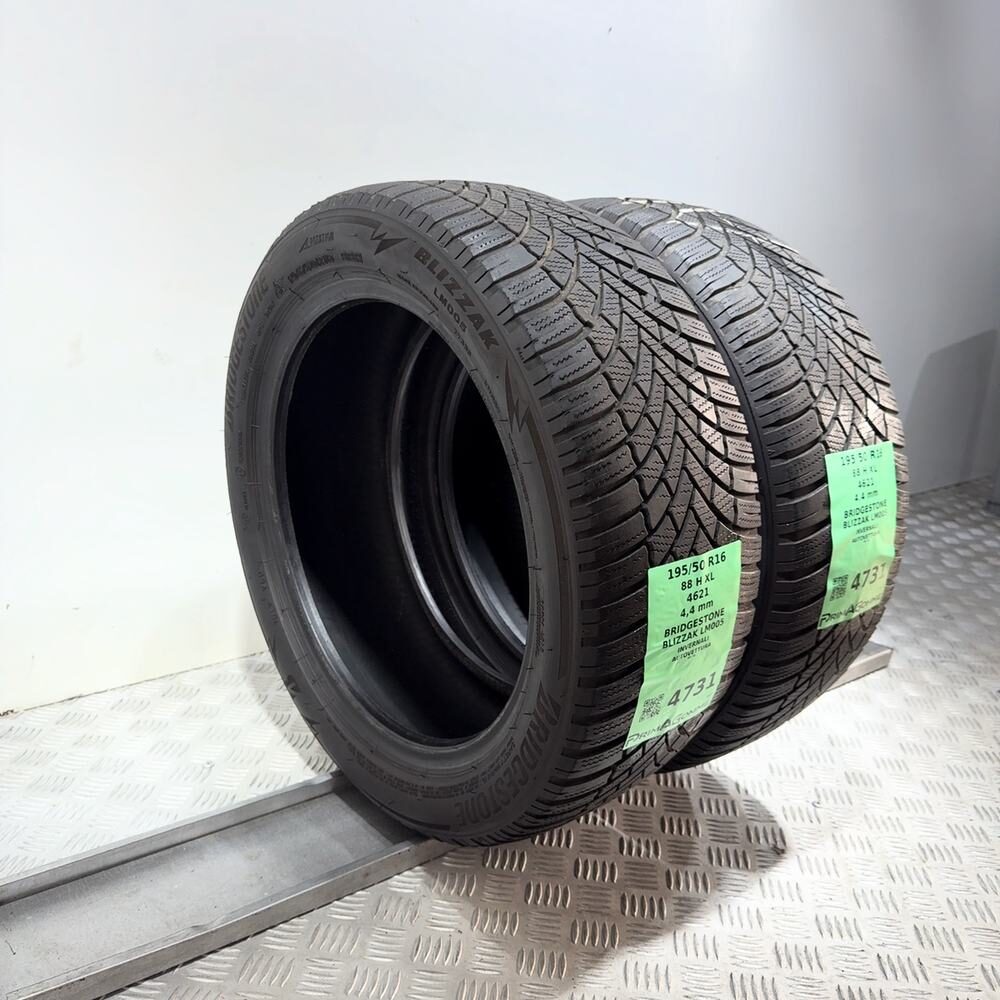 Gomme Usate 195 50 R16 88H XL Bridgestone Blizzak LM005 Invernali | Gomme Usate | PrimaGomme.it BRIDGESTONE Blizzak LM005 195/50 R16 88H, dettaglio fotografico 7