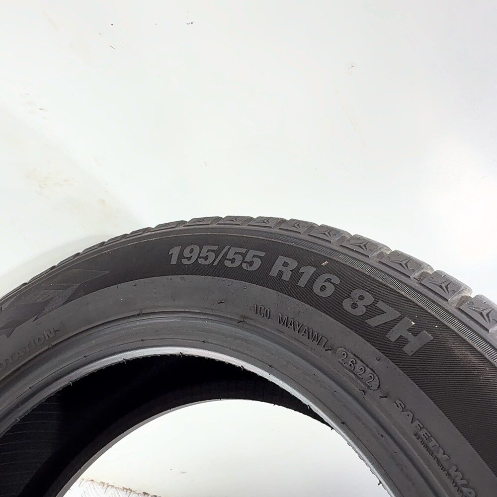Gomma Usata 195 55 R16 87H Kumho Wintercraft WP52 96% Invernale | Gomme Usate | PrimaGomme.it Kumho Wintercraft WP52 195/55 R16 87H, dettaglio fotografico 7