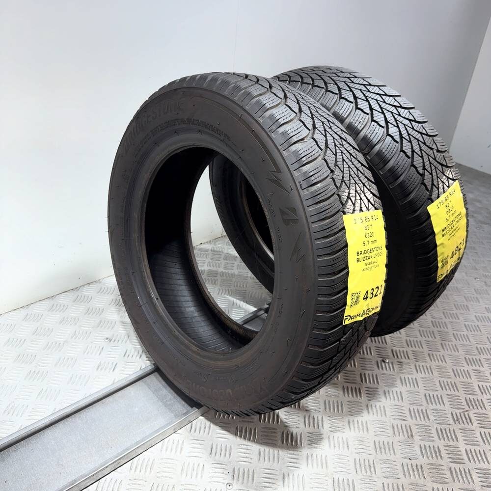 Gomme Usate 175 65 R14 82T Bridgestone Blizzak LM005 81% Invernali | Gomme Usate | PrimaGomme.it BRIDGESTONE Blizzak LM005 175/65 R14 82T, dettaglio fotografico 7