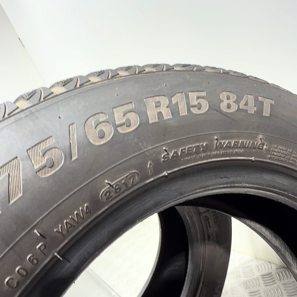 Gomme Usate 175 65 R15 84T Kumho Wintercraft WP51 90% Invernali | Gomme Usate | PrimaGomme.it Kumho Wintercraft WP51 175/65 R15 84T, dettaglio fotografico 8