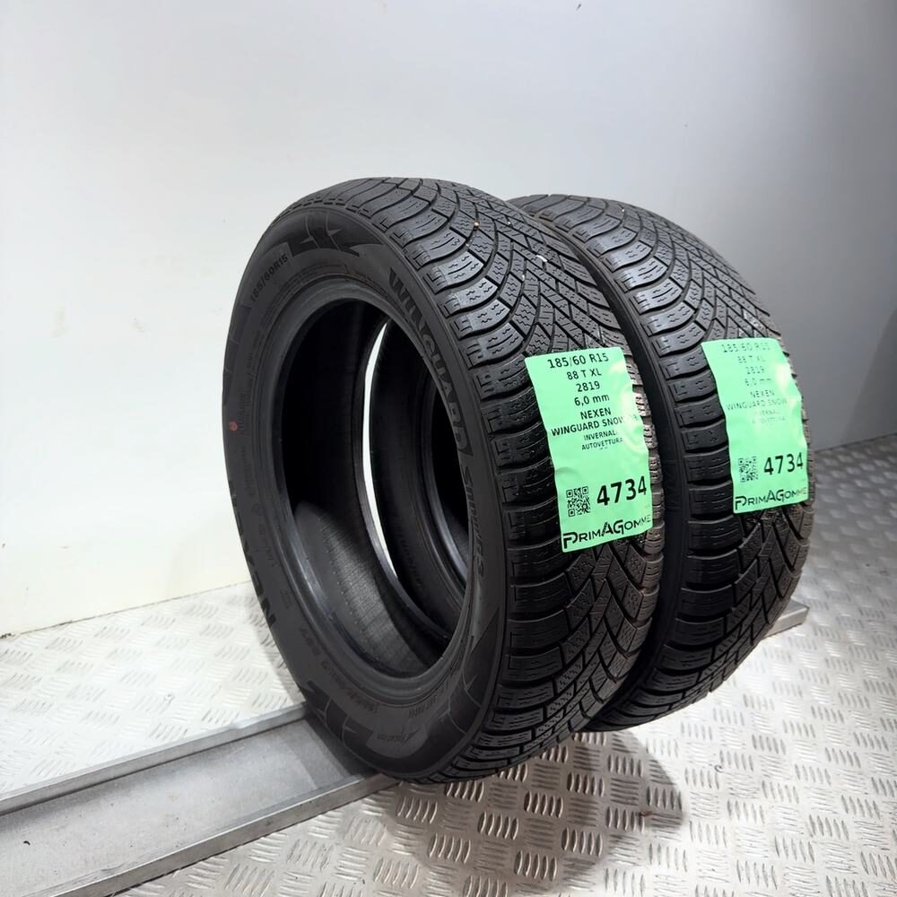 Gomme Usate 185 60 R15 88T XL Nexen Winguard Snow'G 3 86% Invernali | Gomme Usate | PrimaGomme.it Nexen Winguard Snow'G 3 185/60 R15 88T, dettaglio fotografico 8