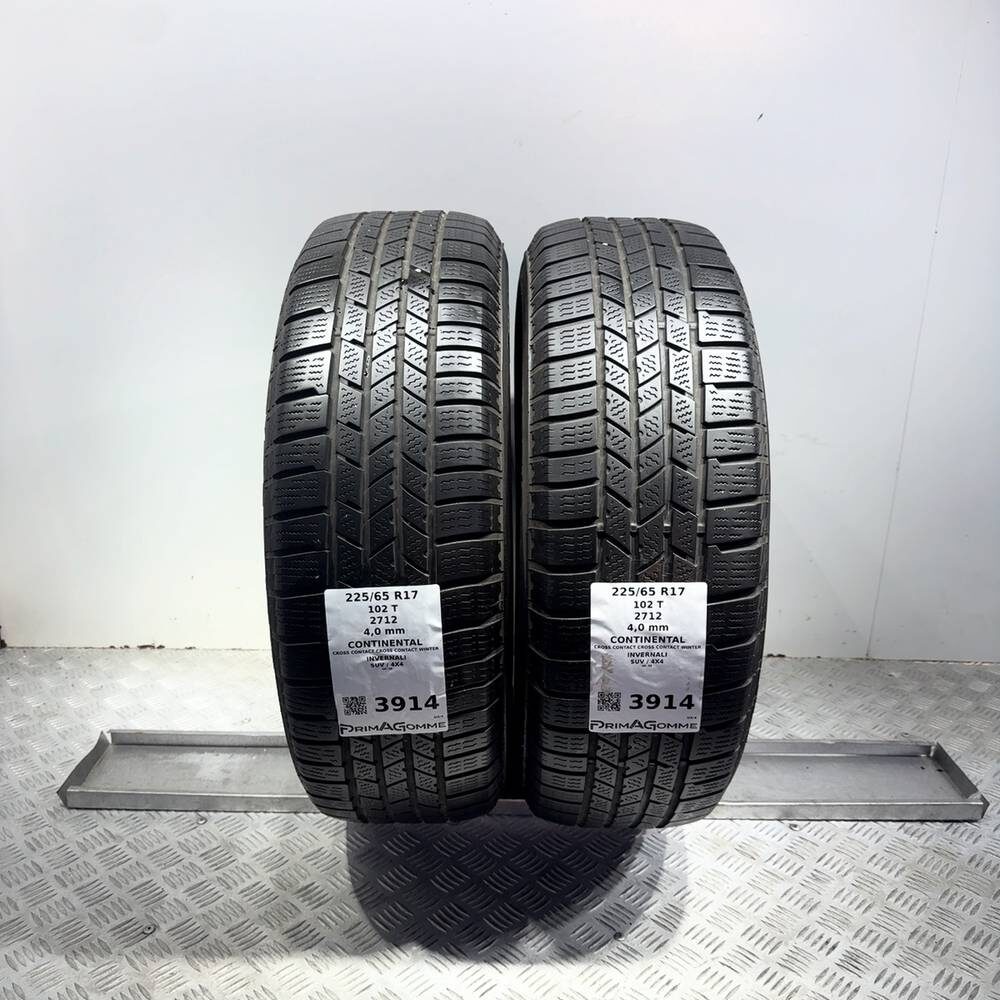 Gomme usate CONTINENTAL Cross Contact Cross Contact Winter 225/65 R17 102T – foto 09 | Prima Gomme CONTINENTAL Cross Contact Cross Contact Winter 225/65 R17 102T, dettaglio fotografico 9