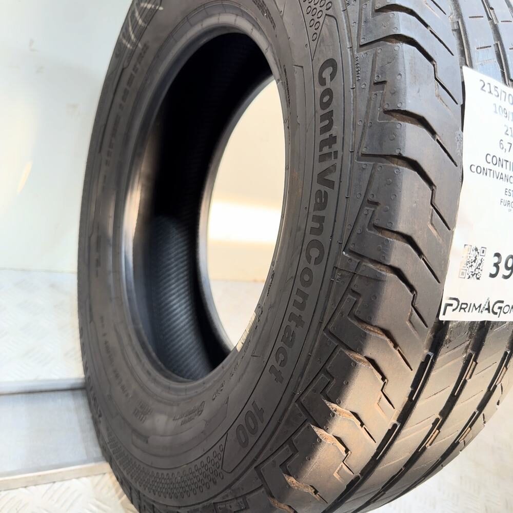 Gomma Usata 215 70 R15C 109/107S Continental Contivancontact 100 96% Estivo | Gomme Usate | PrimaGomme.it CONTINENTAL ContiVanContact 100 215/70 R15C 109/107S, dettaglio fotografico 9