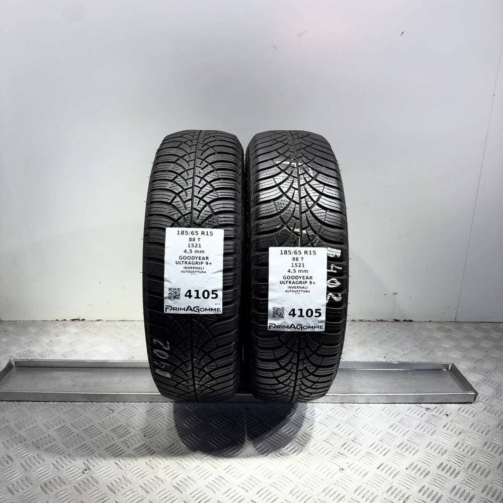 Gomme usate GOODYEAR Ultragrip 9+ 185/65 R15 88T – foto 09 | Prima Gomme GOODYEAR Ultragrip 9+ 185/65 R15 88T, dettaglio fotografico 9