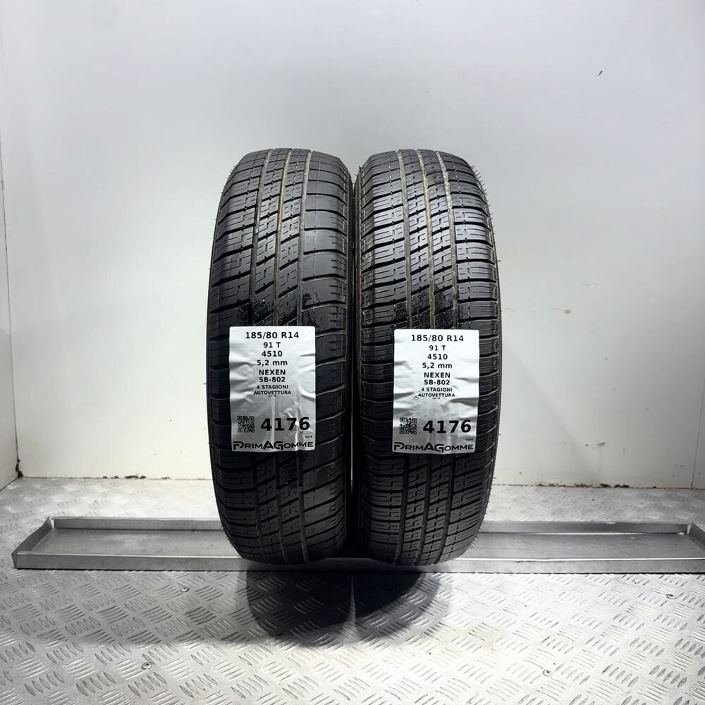 Gomme Usate 185 80 R14 91T Nexen SB-802 74% 4 Stagioni | Gomme Usate | PrimaGomme.it Nexen SB-802 185/80 R14 91T, dettaglio fotografico 9