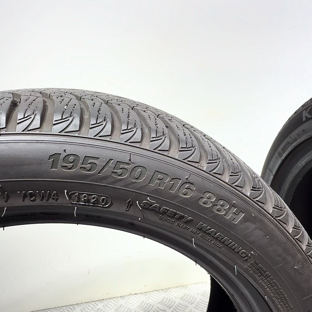Gomme usate Kumho Wintercraft WP51 195/50 R16 88H – foto 09 | Prima Gomme Kumho Wintercraft WP51 195/50 R16 88H, dettaglio fotografico 9