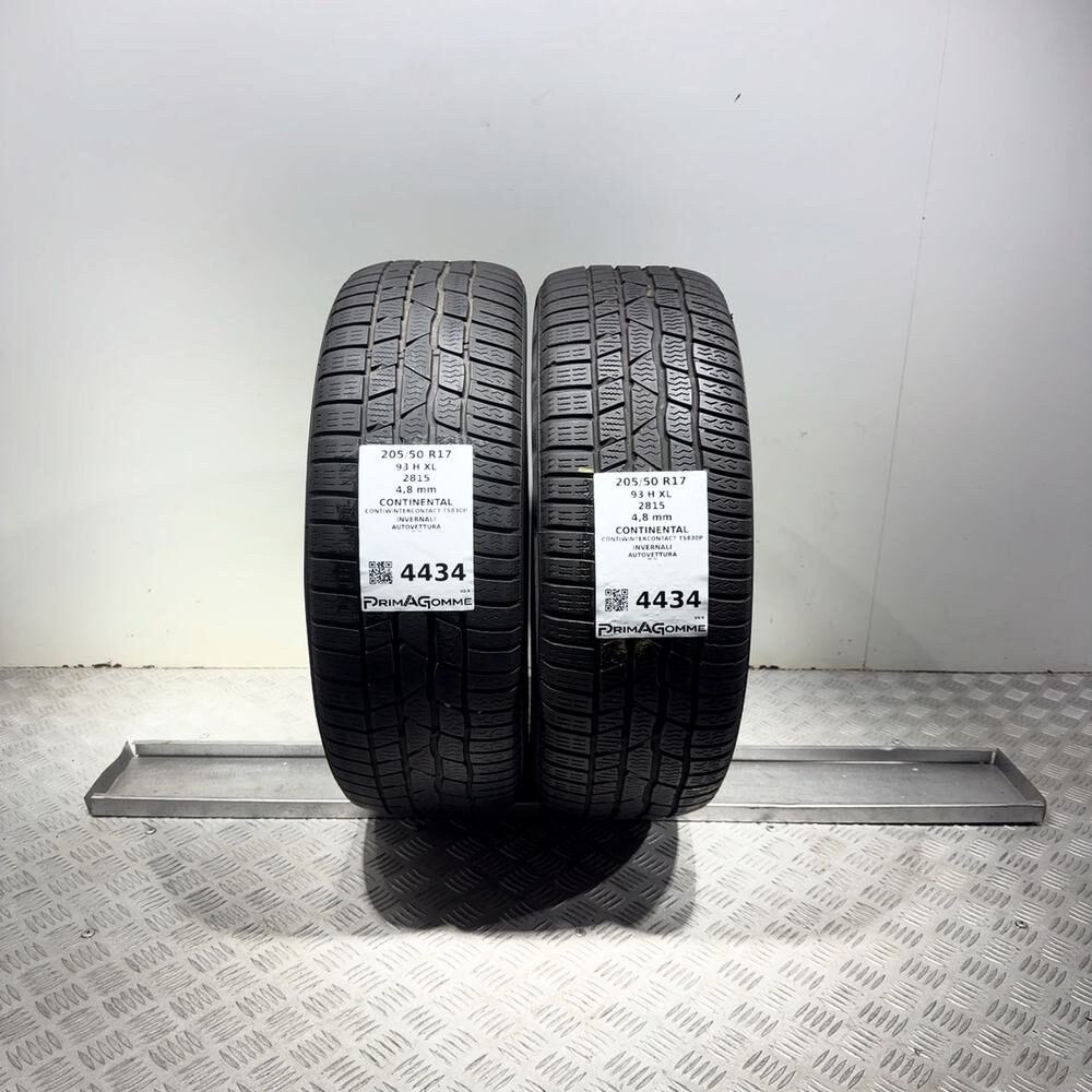 Gomme usate CONTINENTAL ContiWinterContact TS830P 205/50 R17 93H – foto 09 | Prima Gomme CONTINENTAL ContiWinterContact TS830P 205/50 R17 93H, dettaglio fotografico 9