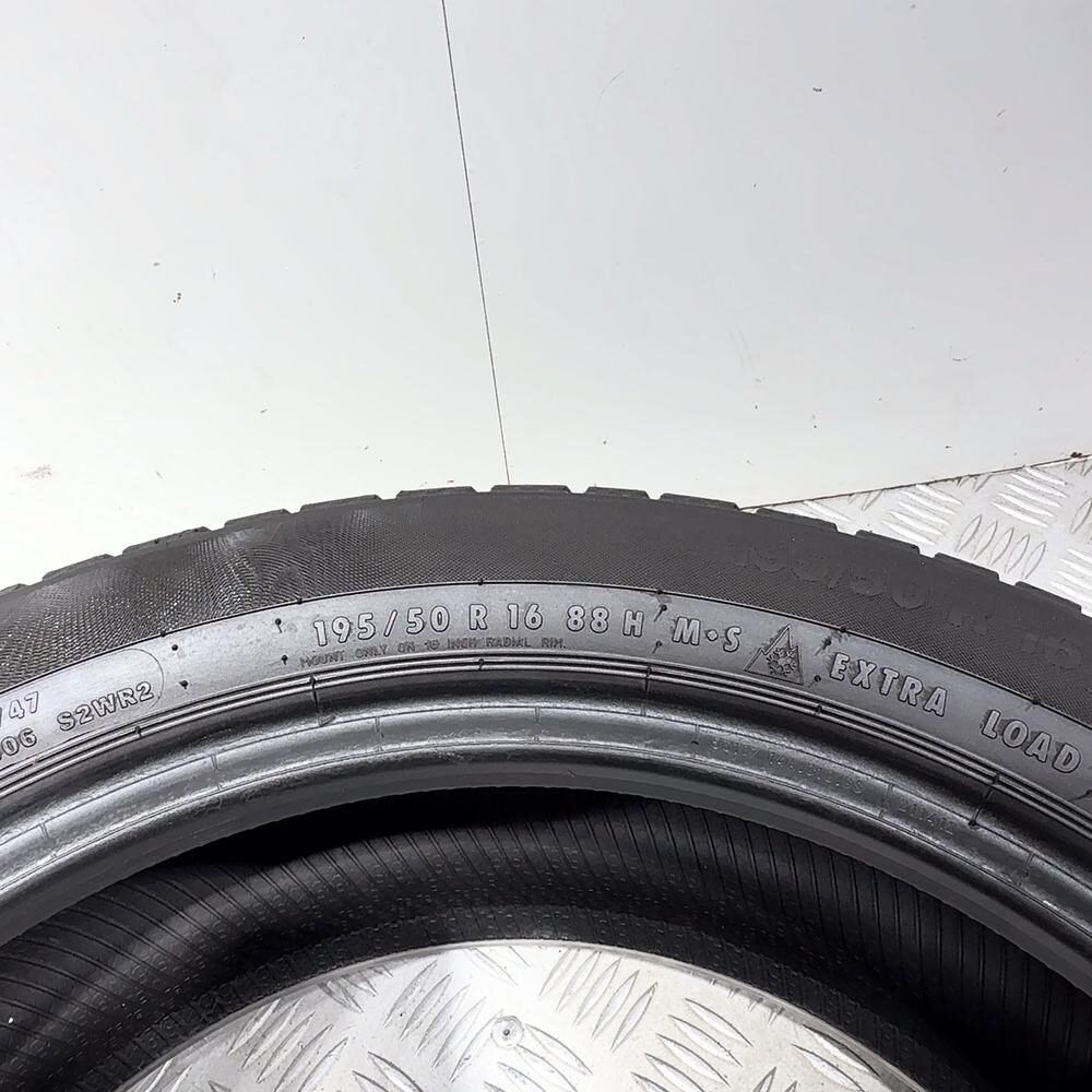 Gomme Usate 195 50 R16 88H XL Continental Contiwintercontact TS830P Invernali | Gomme Usate | PrimaGomme.it CONTINENTAL ContiWinterContact TS830P 195/50 R16 88H, dettaglio fotografico 9