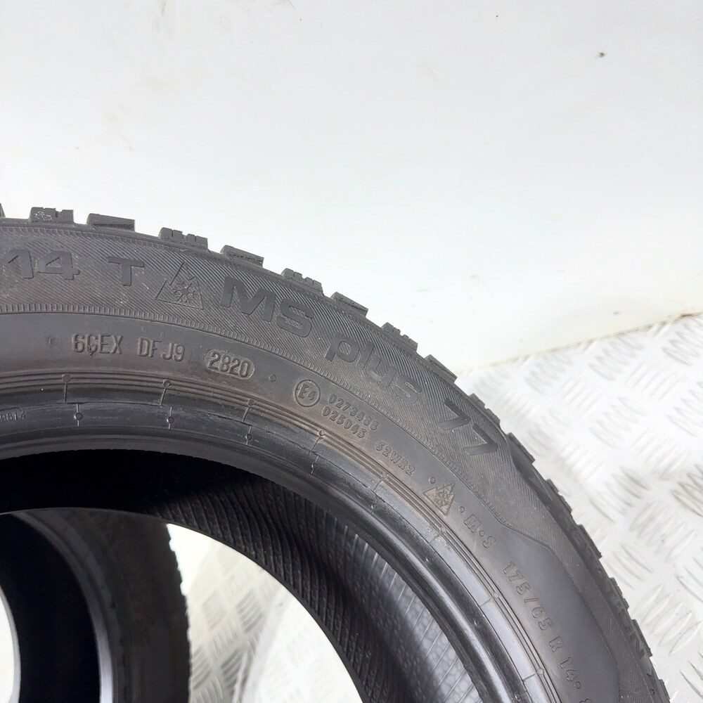 Gomme Usate 175 65 R14 82T Uniroyal MS Plus 77 Invernali | Gomme Usate | PrimaGomme.it UNIROYAL MS PLUS 77 175/65 R14 82T, dettaglio fotografico 9