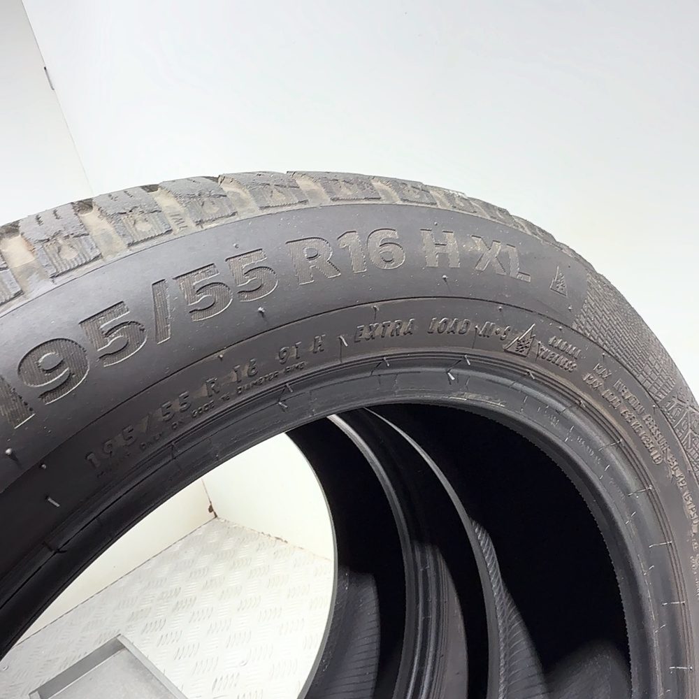 Gomme Usate 195 55 R16 91H XL Continental Winter Contact TS 860 77% Invernali | Gomme Usate | PrimaGomme.it CONTINENTAL Winter Contact TS 860 195/55 R16 91H, dettaglio fotografico 9