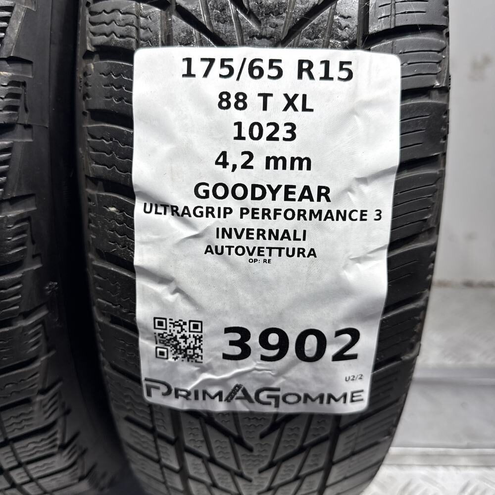 Gomme usate GOODYEAR Ultragrip Performance 3 175/65 R15 88T – foto 20 | Prima Gomme GOODYEAR Ultragrip Performance 3 175/65 R15 88T, dettaglio fotografico 20
