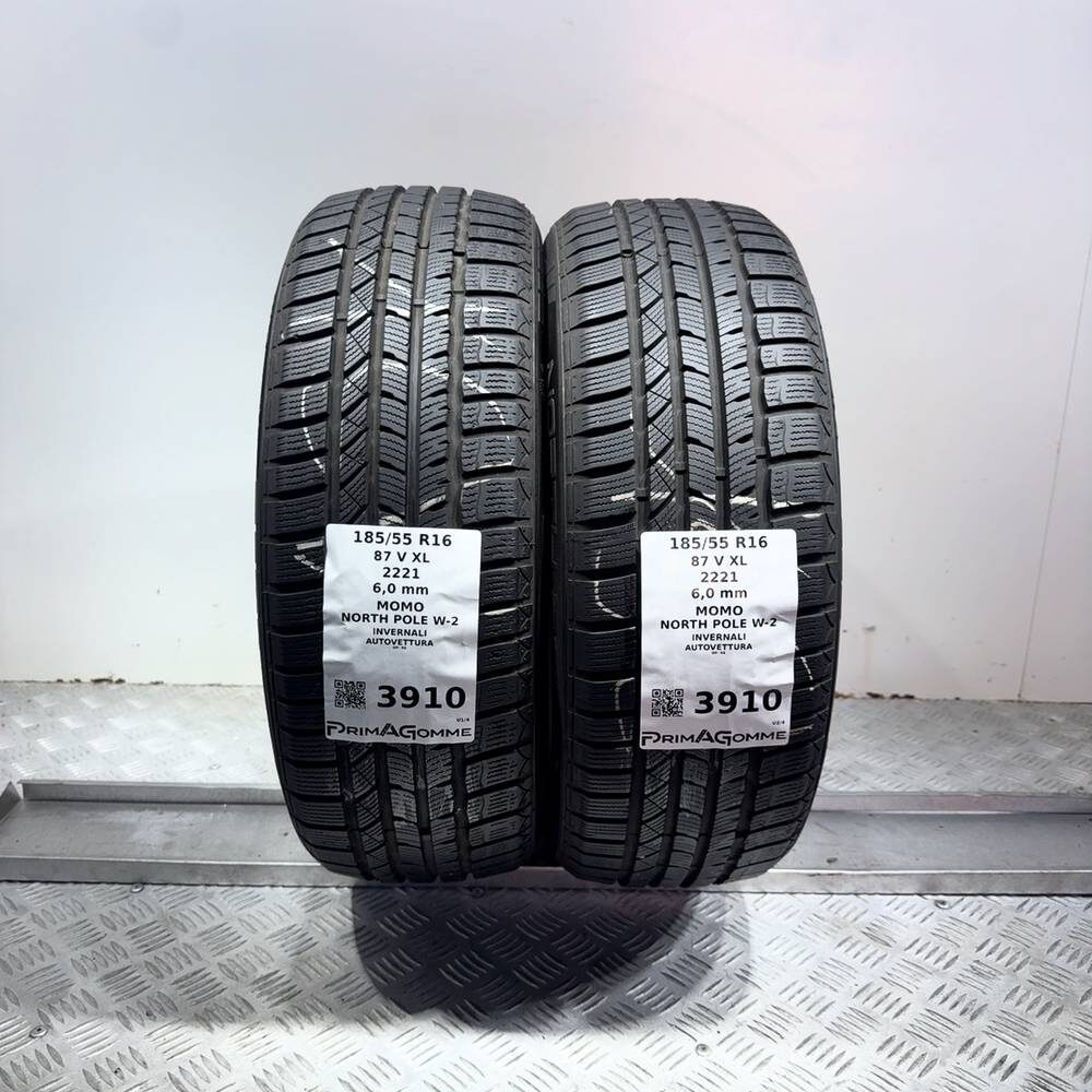 Gomme usate Momo North Pole W-2 185/55 R16 87V – foto 10 | Prima Gomme Momo North Pole W-2 185/55 R16 87V, dettaglio fotografico 10