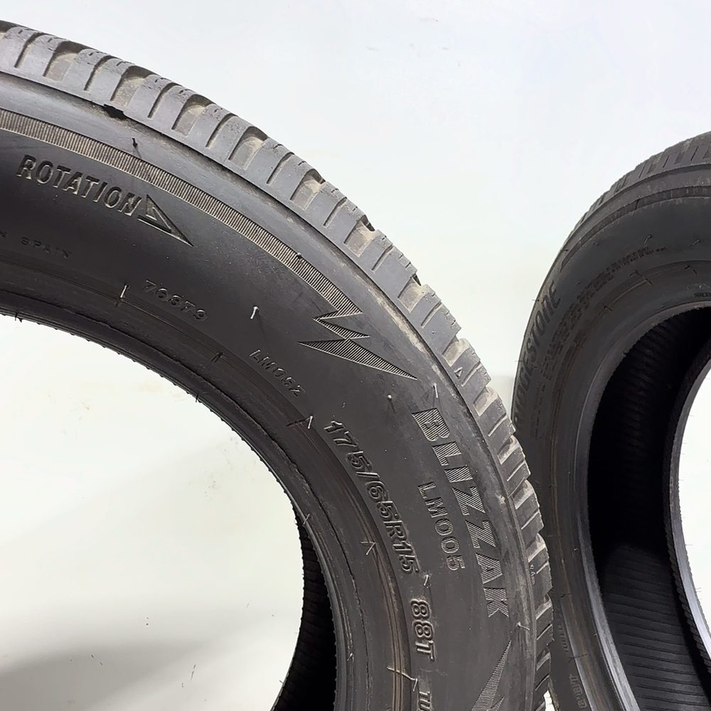 Gomme usate BRIDGESTONE Blizzak LM005 175/65 R15 88T – foto 10 | Prima Gomme BRIDGESTONE Blizzak LM005 175/65 R15 88T, dettaglio fotografico 10