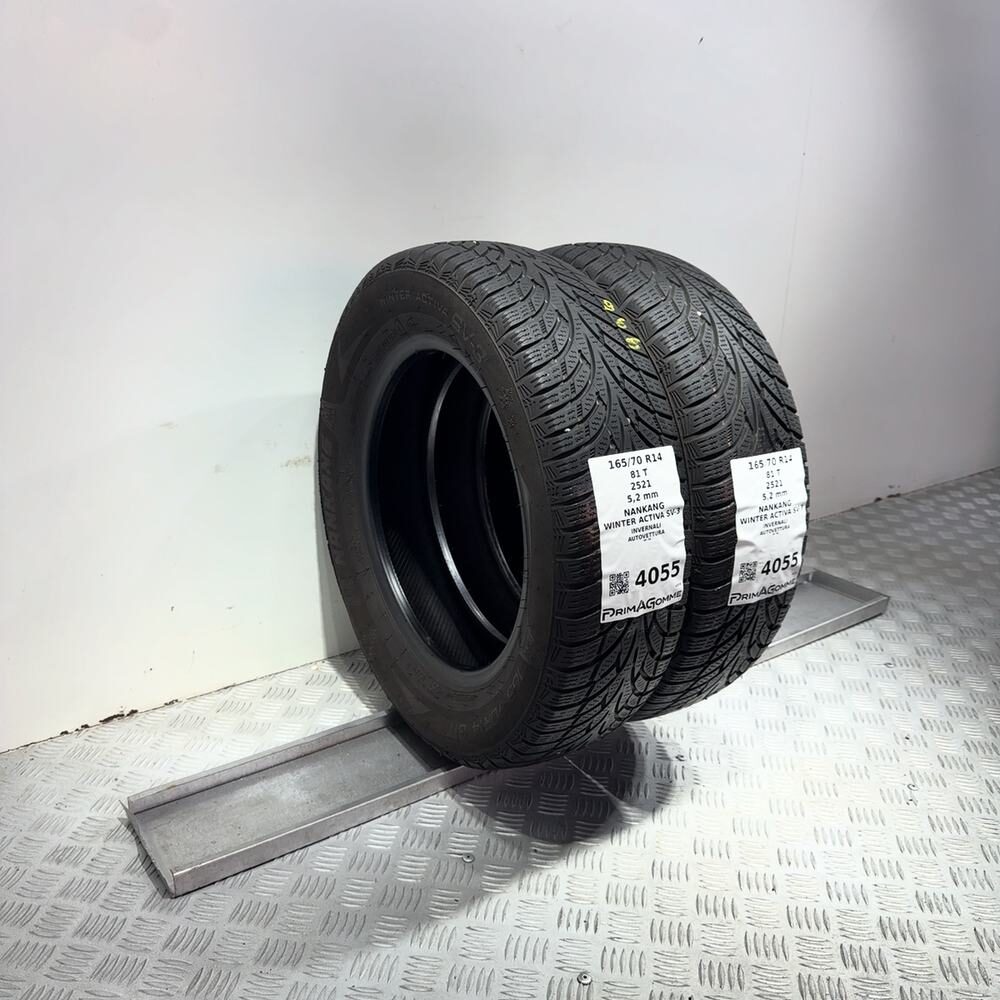 Gomme Usate 165 70 R14 81T Nankang Winter Activa SV-3 74% Invernali | Gomme Usate | PrimaGomme.it NANKANG Winter Activa SV-3 165/70 R14 81T, dettaglio fotografico 11