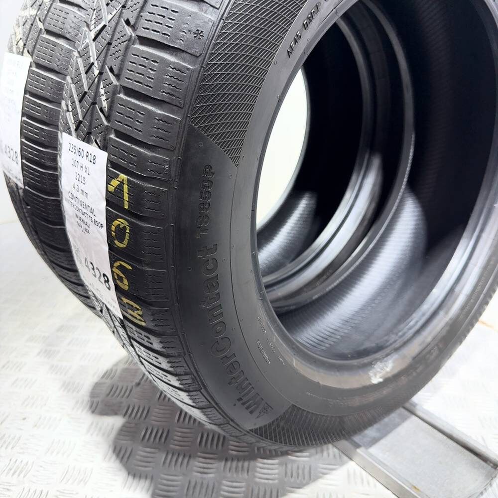 Gomme Usate 235 60 R18 107H XL Continental Wintercontact TS 850P Invernali | Gomme Usate | PrimaGomme.it CONTINENTAL Wintercontact TS 850P 235/60 R18 107H, dettaglio fotografico 11