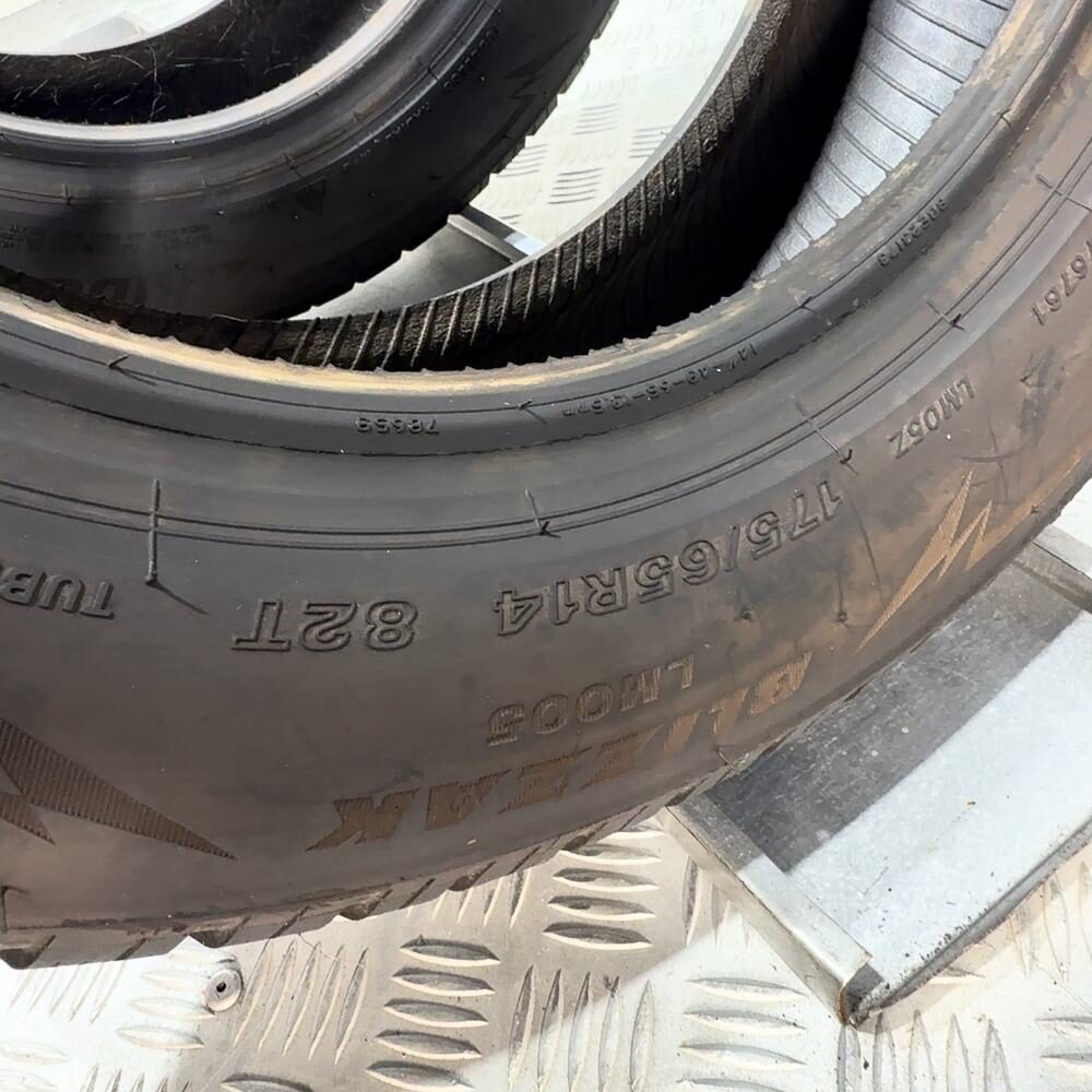 Gomme Usate 175 65 R14 82T Bridgestone Blizzak LM005 81% Invernali | Gomme Usate | PrimaGomme.it BRIDGESTONE Blizzak LM005 175/65 R14 82T, dettaglio fotografico 11