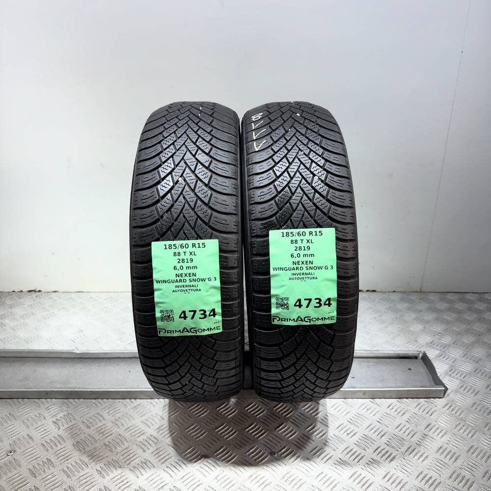 Gomme Usate 185 60 R15 88T XL Nexen Winguard Snow'G 3 86% Invernali | Gomme Usate | PrimaGomme.it Nexen Winguard Snow'G 3 185/60 R15 88T, dettaglio fotografico 13
