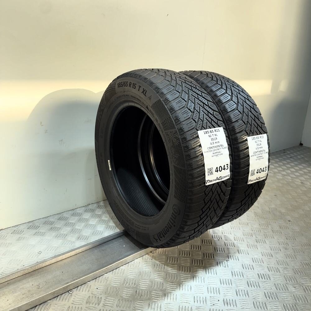 Gomme Usate 185 65 R15 XL 92T Continental Winter Contact TS 860 Invernali | Gomme Usate | PrimaGomme.it CONTINENTAL Winter Contact TS 860 185/65 R15 92T, dettaglio fotografico 13