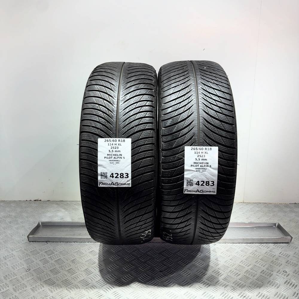 Gomme Usate 265 60 R18 114H XL Michelin Pilot Alpin 5 79% Invernali | Gomme Usate | PrimaGomme.it MICHELIN Pilot Alpin 5 265/60 R18 114H, dettaglio fotografico 13