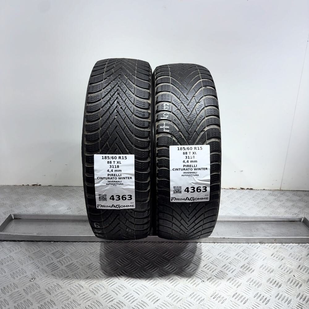 Gomme usate PIRELLI Cinturato Winter 185/60 R15 88T – foto 13 | Prima Gomme PIRELLI Cinturato Winter 185/60 R15 88T, dettaglio fotografico 13