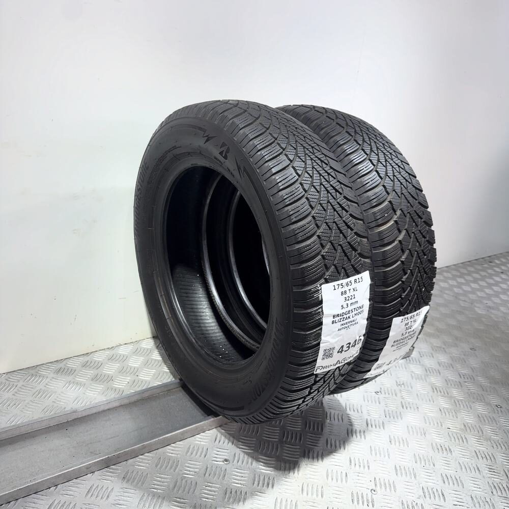 Gomme Usate 175 65 R15 88T XL Bridgestone Blizzak LM005 76% Invernali | Gomme Usate | PrimaGomme.it BRIDGESTONE Blizzak LM005 175/65 R15 88T, dettaglio fotografico 13