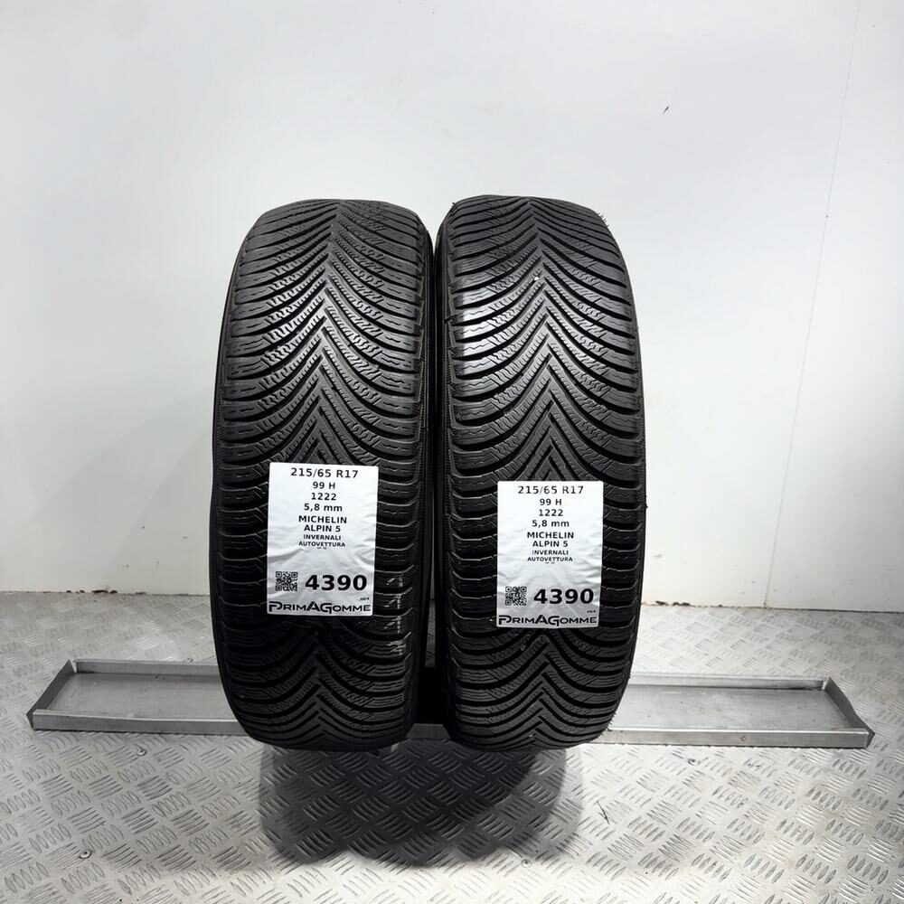 Gomme usate MICHELIN Alpin 5 215/65 R17 99H – foto 13 | Prima Gomme MICHELIN Alpin 5 215/65 R17 99H, dettaglio fotografico 13