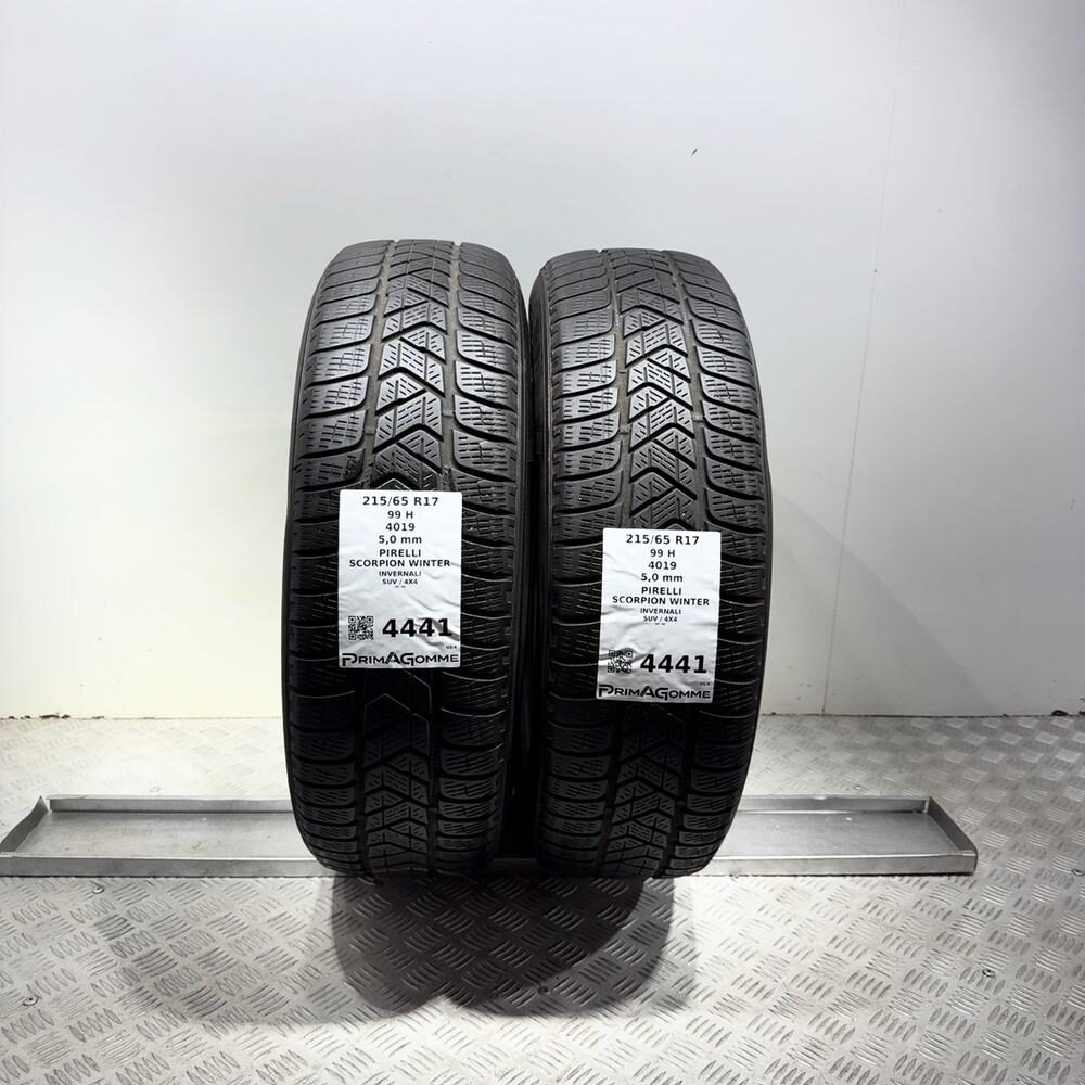 Gomme Usate 215 65 R17 99H Pirelli Scorpion Winter 71% Invernali | Gomme Usate | PrimaGomme.it PIRELLI Scorpion Winter 215/65 R17 99H, dettaglio fotografico 13