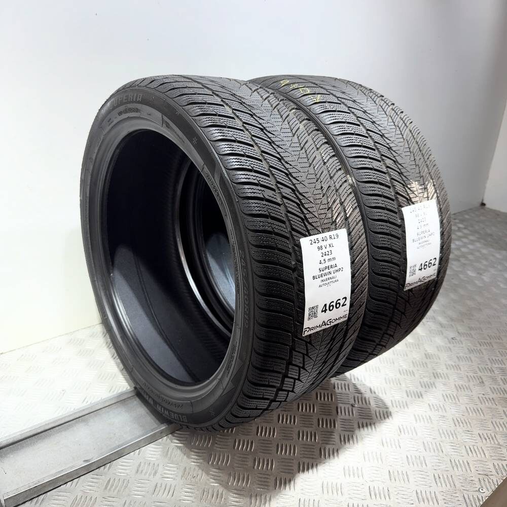 Gomme Usate 245 40 R19 98V XL Superia Bluewin Uhp2 Invernali | Gomme Usate | PrimaGomme.it Superia Bluewin Uhp2 245/40 R19 98V, dettaglio fotografico 14